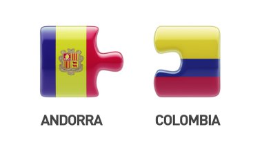 Kolombiya Andorra Puzzle kavramı
