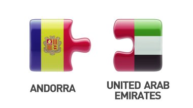 Birleşik Arap Emirlikleri Andorra Puzzle kavramı