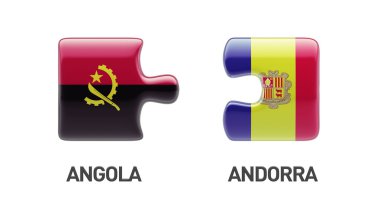 Angola Andorra Puzzle kavramı