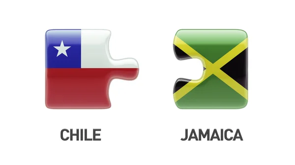 Chile Jamajka logická koncepce — Stock fotografie