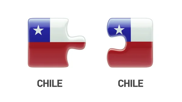 Chili puzzel Concept — Stockfoto