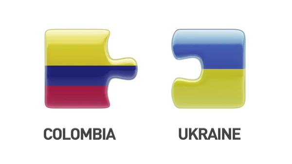 Украина - Колумбия. — стоковое фото