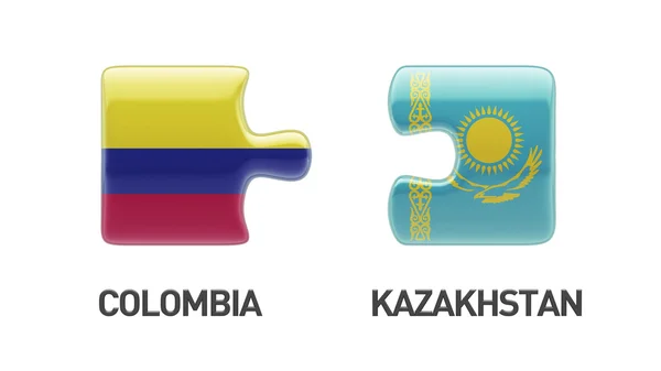 Казахстан - Колумбия. — стоковое фото
