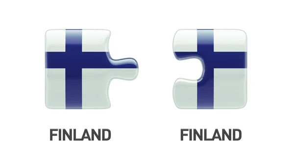 Finsko logická koncepce — Stock fotografie