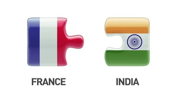 Francie Indie logická koncepce — Stock fotografie