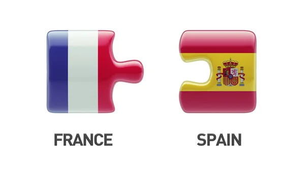Испания Франция Пучдемон — стоковое фото