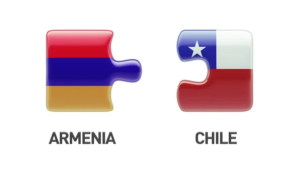 Armenia Chili Puzzle-Konzept — Stockfoto