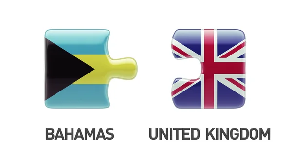 United Kingdom Bahamas — Stock Photo, Image