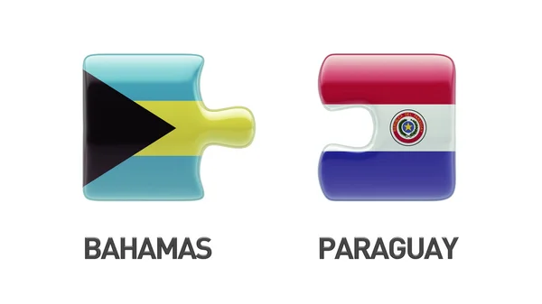 Paraguay Bahamas — Stock Photo, Image