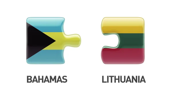 Lithuania Bahamas — Stock Photo, Image