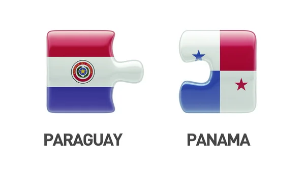 Paraguay Panama nehézség koncepció — Stock Fotó