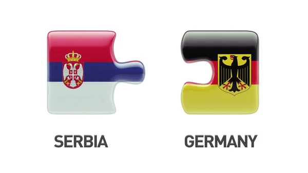 Сербия Германия — стоковое фото