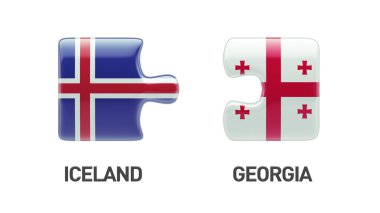 İzlanda Georgia Puzzle kavramı