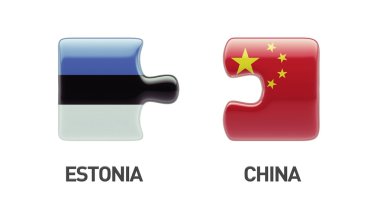 Estonya Çin Puzzle kavramı