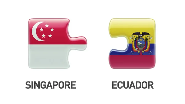 Países Puzzle Concepto — Foto de Stock