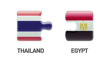 Tayland Mısır Puzzle kavramı