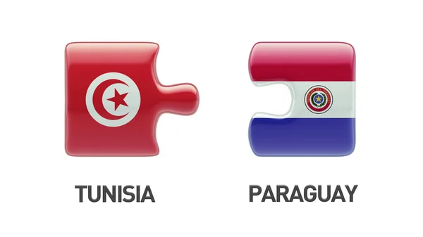Тунис Парагвай Пучдемон — стоковое фото