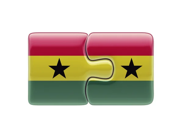 Ghana  Puzzle Concept — Stock Photo, Image