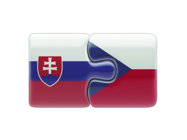 Slovakya Çek Cumhuriyeti bulmaca kavramı