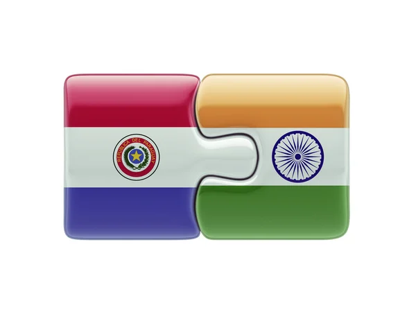 Paraguay Inde Puzzle Concept — Photo