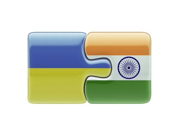 Ukraine Inde Puzzle Concept — Photo