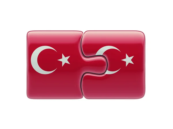 Turkey  Puzzle Concept — Stock Photo, Image