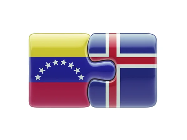 Island Venezuela logická koncepce — Stock fotografie