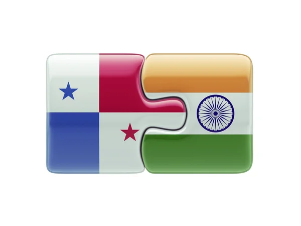 Panama India puzzel Concept — Stockfoto