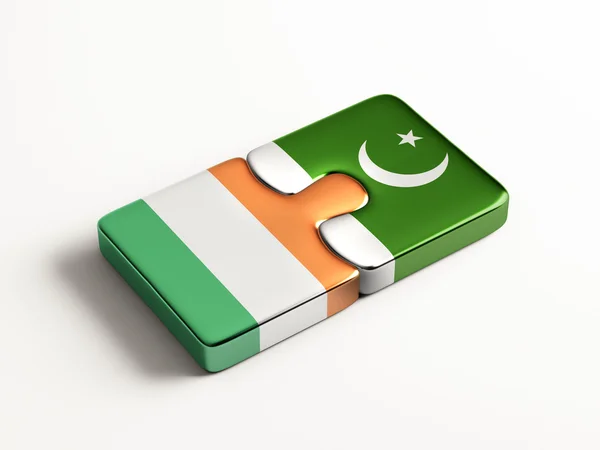 Pakistan irland puzzle-konzept — Stockfoto