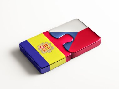Çek Cumhuriyeti Andorra Puzzle kavramı