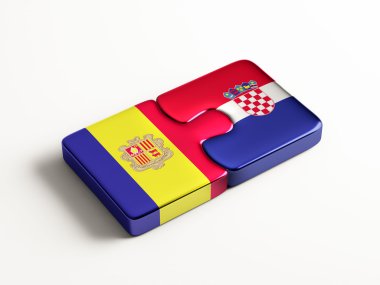 Hırvatistan Andorra işaret bayrakları kavramı