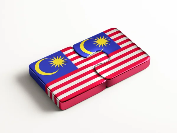 マレーシア パズル コンセプト — ストック写真