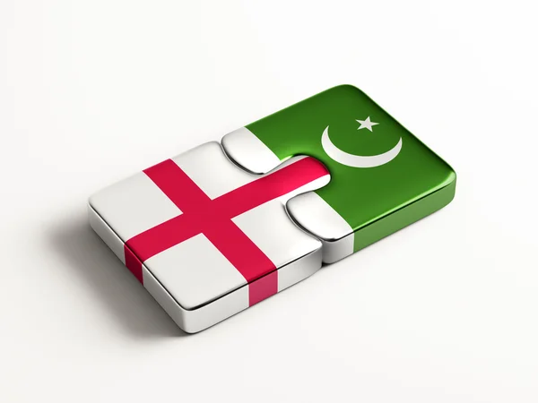 Pakistan Engeland puzzel Concept — Stockfoto