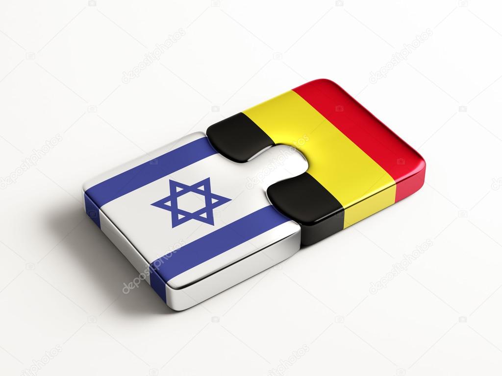 Belgium Israel  Puzzle Concept