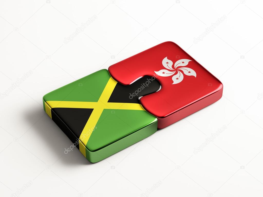 Concepto De Puzzle De Hong Kong De Jamaica Fotografia De Stock C Eabff 56970649 Depositphotos
