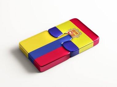 Kolombiya Andorra Puzzle kavramı