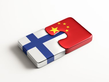 Finlandiya Çin Puzzle kavramı