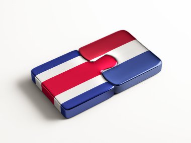 Hollandalı Kosta Rika ülke bulmaca kavramı