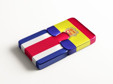 Andorra Kosta Rika ülke bulmaca kavramı