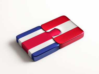 Avusturya Kosta Rika ülke bulmaca kavramı