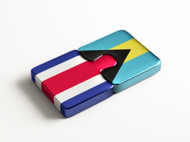 Bahama Kosta Rika ülke kavram bulmaca