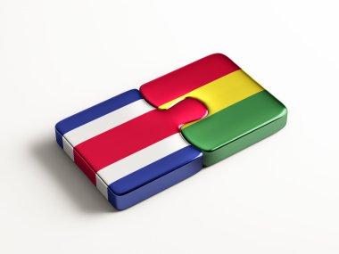 Bolivya Kosta Rika ülke bulmaca kavramı