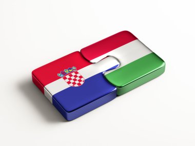 Macaristan Hırvatistan ülke bulmaca kavramı