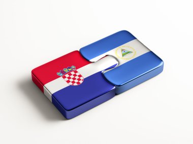 Nikaragua Hırvatistan ülke bulmaca kavramı