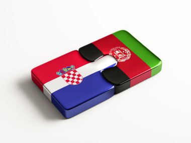 Afganistan Hırvatistan ülke bulmaca kavramı