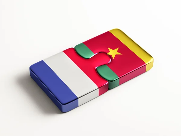 Conceito de Puzzle de Países — Fotografia de Stock