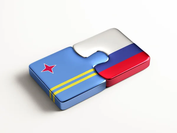 러시아 아루바 퍼즐 개념 — 스톡 사진