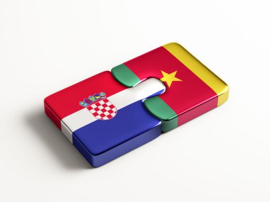 Kamerun Hırvatistan ülke bulmaca kavramı