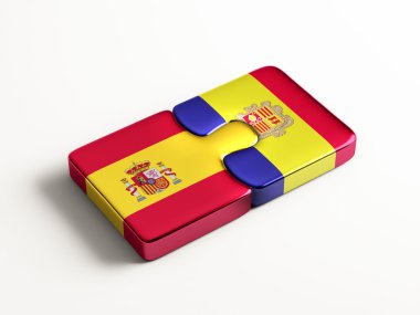 İspanya Andorra Puzzle kavramı