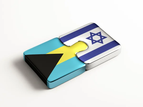 Israel Bahamas pussel koncept — Stockfoto